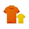 China Men Colorful 100% Cotton Polo Shirts With Heat Transfer / Silk Screen Print Logo factory