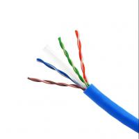 Quality 24AWG 4 Pairs PE PVC Jacket CU CCA Cat5e LAN Cable For Computer for sale