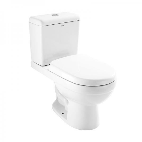 Quality 685*363*730mm Compact Two Piece Toilets , Dual Flush WC Toilet Bowl 300mm for sale