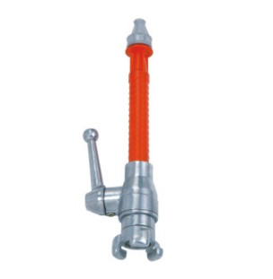 China Spanish Type Aluminum Storz Fire Hose Nozzle With Handle Water Spray factory