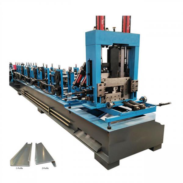 Quality CZ Purlin roll forming machine automatic C purlin forming machine Z steel frame for sale