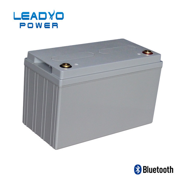 Quality Sealed 12V 120ah Lifepo4 Battery With Bluetooth BMS ABS Case for sale