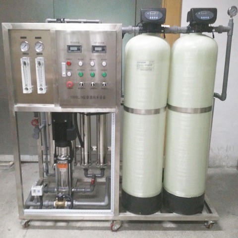 Quality FRP Tank Ro Water Treatment Plant 1000LPH For Sewage Treatment for sale