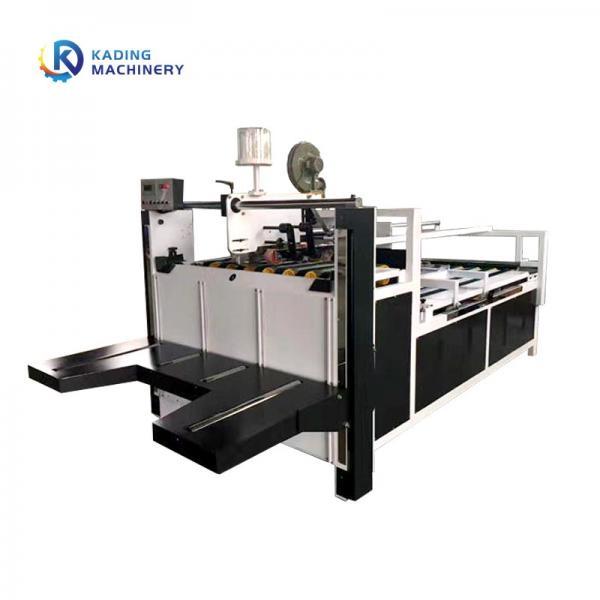 Quality Semi Automatic Folding Gluing Machine For Carton Box With Electric Control for sale