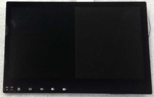 China Durable 9 Inch LCD Touch Screen , High End High Brightness Monitor I2C Interface factory