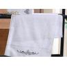 China 16s High Quality Hotel Bath Towels With Colorful  Embroidery Logo factory
