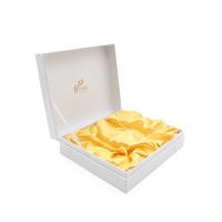 China Custom Cosmetic Packaging Boxes With Satin And Foam Insert Unique Design factory