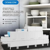 Quality OEM Commercial Stainless Steel Dishwasher High Pressure Freestanding Dishwasher for sale