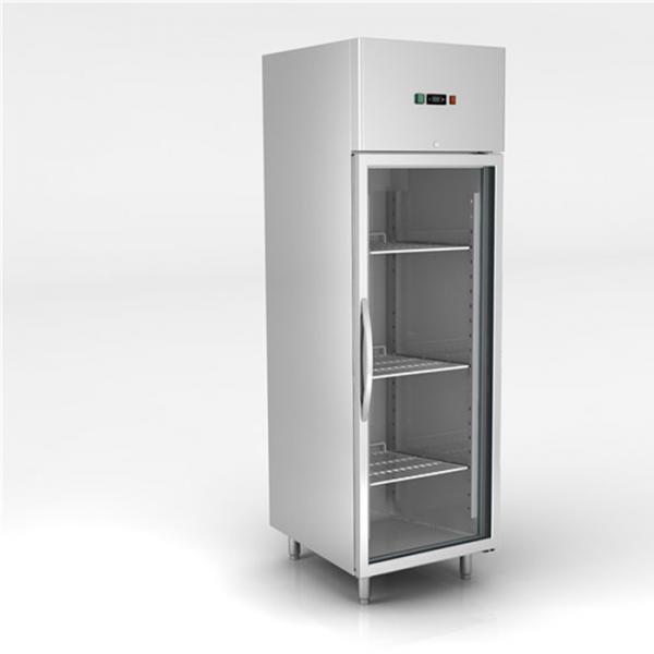 Quality 500L 260W Commercial Stainless Steel Refrigerator Freezer for sale