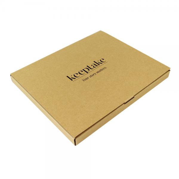 Quality Recyclable A4 A5 Corrugated Cardboard Book Shipping Box Custom Print for sale