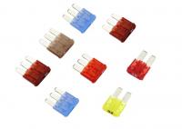 China Narrow Foot Insert Insurance Ultra-small Automotive Blade Fuses 32V 10A Red For Ford Tap Adapter Mini Blade Fuse Holder factory