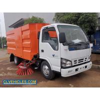 China N Series 130hp 7cbm ISUZU Road Sweeper Truck Road Washing Truck 70000L factory