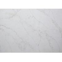 China High Tenacity White Quartz Bathroom Countertops 6mm 8mm 10mm Thickness factory