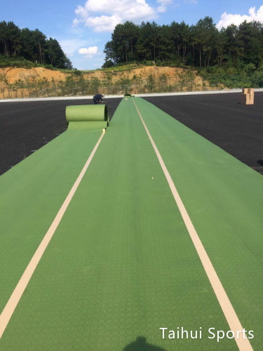 Quality 55mm Artificial Grass Sports Field Shock Pad UV Proof PE Foam No Odor for sale