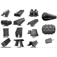 Quality French Warships Rubber Elements Marine Rubber Fender for Dock , CCS ISO 17357 for sale