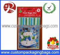 China Recyclable Plastic Treat Bags Die Cut Handle Moisture-Proof For Store factory
