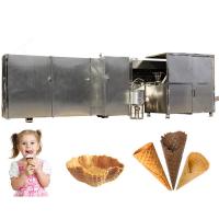Quality 4000pcs/H Stainless Steel Ice Cream Cone Production Line for sale