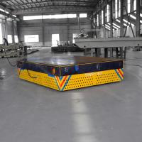 China 7t Mold Material Transfer Carts / Electric Rail Transfer Cart For Sea Port factory