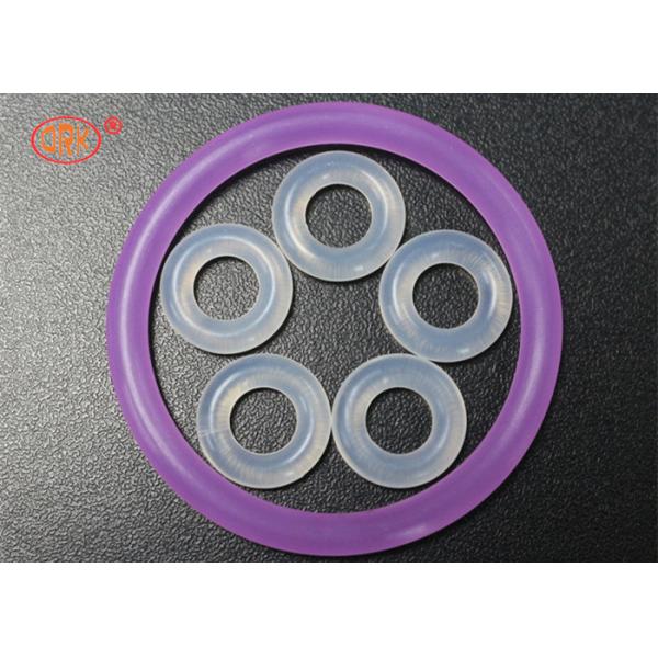 Quality FDA Colored Rubber Clear Silicone O Ring Metric O Rings AS568 Standard for sale
