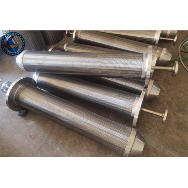 Quality Ss 321 Slot 40 Wedge Wire Screen Pipe 1200mm Length for sale