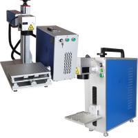 Quality High Speed Stainless Steel Metal Laser Marking Machine for sale