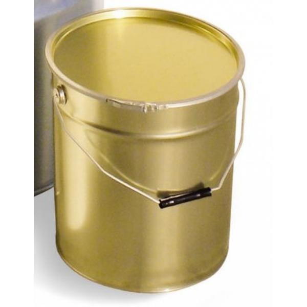 Quality 5 Gallon Conical Food Safe Empty Paint Buckets With Inner Coating And Lid for sale
