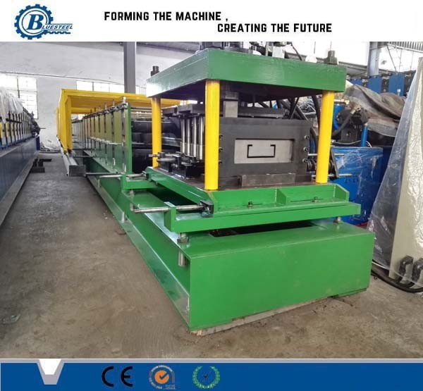 Quality Cold Steel Strip Profile Z C Channel Roll Forming Machine With Punching Device for sale