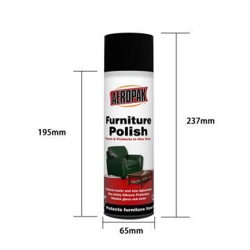 Quality Household Care Anti Static 500ml Furniture Polish Spray for sale