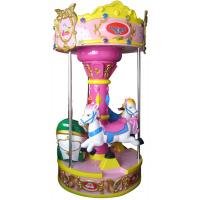 China Hansel  carousel toy Guangzhou coin operated kiddie rides carousel for sale factory