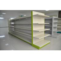 Quality Indoor Outdoor Metallic Supermarket Display Shelf Light Duty SGL-G-009 for sale