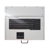 China 1U Rack Mount Keyboard Drawer With Touchpad Industrial Keyboard factory