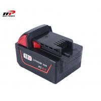 China Milwaukee M18 18V 6A 	Lithium Ion Rechargeable Batteries factory