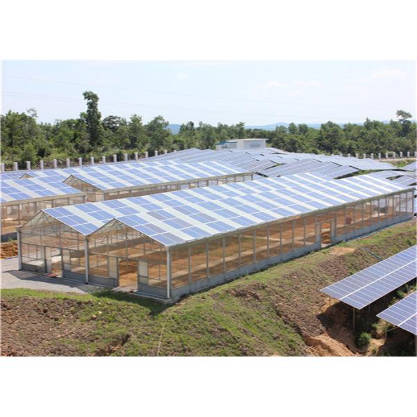 Ground Solar System For Agriculture , Plant Farm Solar PV Mounting ...