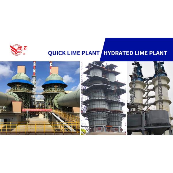 Quality 100tpd  Active Lime Production Line with rotary kiln for sale