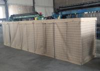 China MIL 2 Military Hesco Barrier Blast Wall , Galvanized Flood Barriers factory