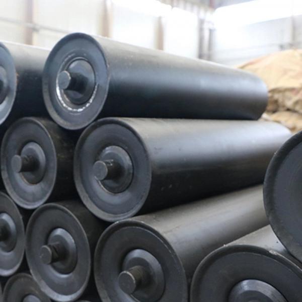Quality Polyethylene idler HDPE Carrier Roller Mining Industry Belt Conveyor Labyrinth for sale
