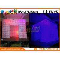 China Custom Inflatable Cube Tent / Led Inflatable Air Tent Trade Show Room factory
