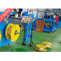 China SGS Cable Coiling Machine , 50HZ Cable Rewinding Machine With Meter Counter factory