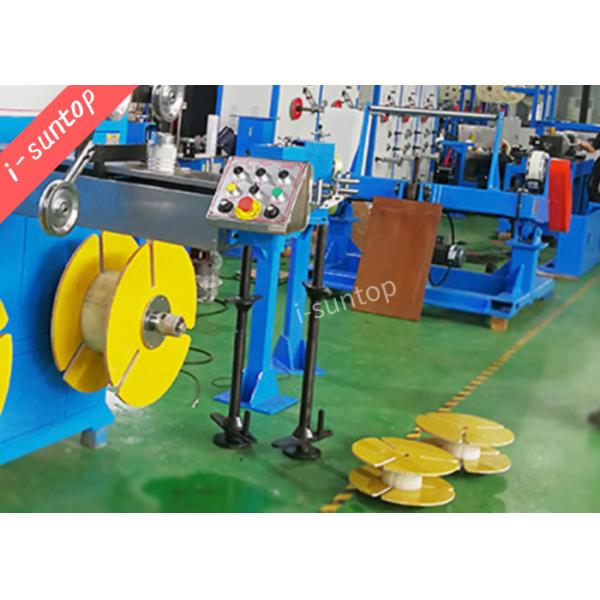 Quality SGS Cable Coiling Machine , 50HZ Cable Rewinding Machine With Meter Counter for sale