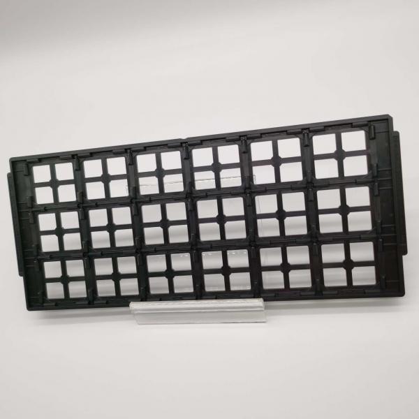 Quality ODM PCB Module ESD Packaging Trays 18PCS 322.6x135.9mm Black Color for sale