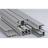 China Non - Magnetic Aluminum Alloy Extrusion Profiles Silver Color With OEM Services factory