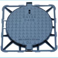 China Bolted Ductile Iron Cover And Frame D400 EN124 For Urban Infrastructure factory