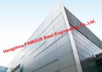China 2200 Square Meters Aluminum Veneer Curtain Wall and Awning Exported To Oceania factory