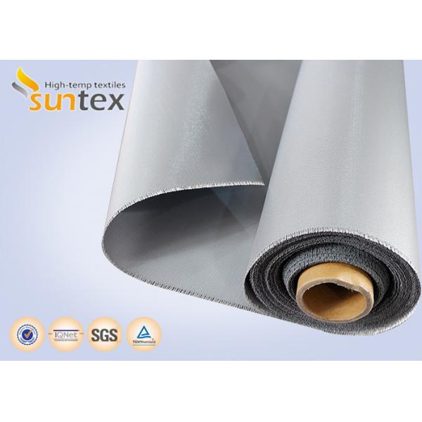 Quality 560g Silicone Cloth Fire Resistance Coating Fiberglass Fabric for Fireproof for sale