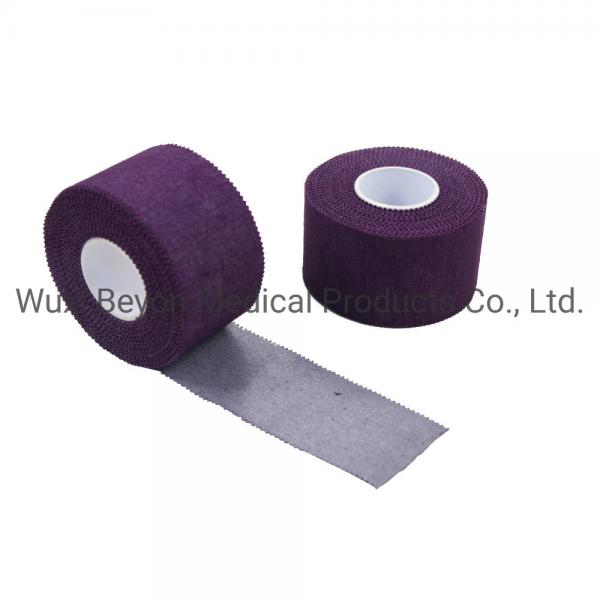 Quality Football Purple Athletic Tape Cotton Adhesive Trainers for sale