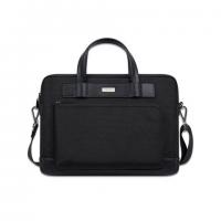 Quality Nylon Pu Leather Laptop Messenger Bag Briefcase With Shoulder Strap for sale