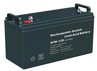Quality 6FM120G 12v 120ah Gel Lead Acid Battery Solar / Wind Power Storage Batteries for sale
