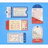 China Personalized custom Printable Luggage Tags for baggage printing service factory