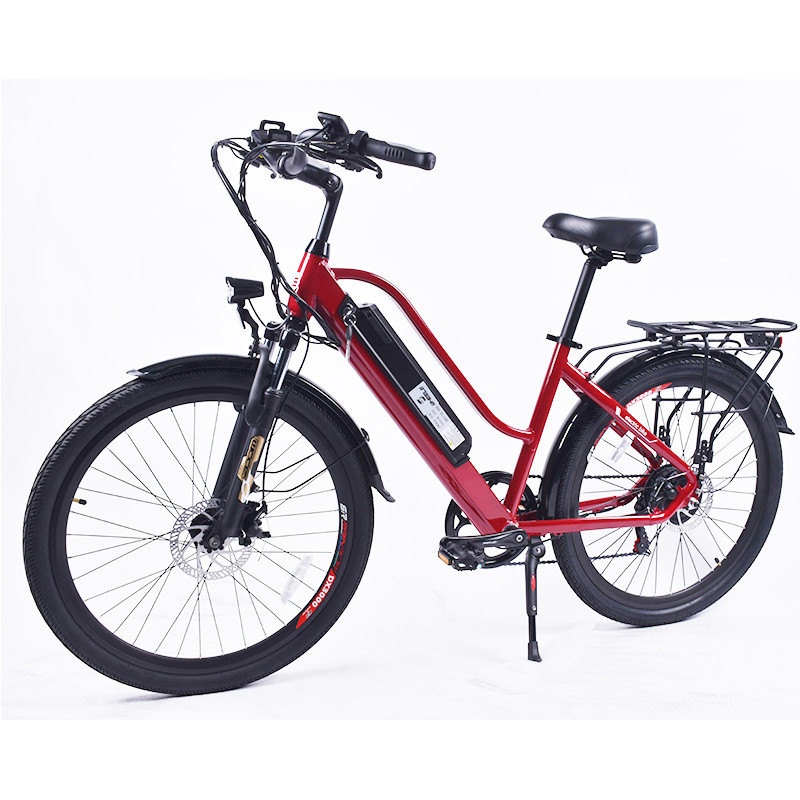 China 350W E Bike Urban Commuting Multimode With Dual Shock Absorber for sale