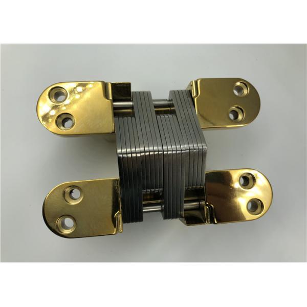 Quality High Sensory Stainless Steel Concealed Hinges With PVD Surface Finishing for sale